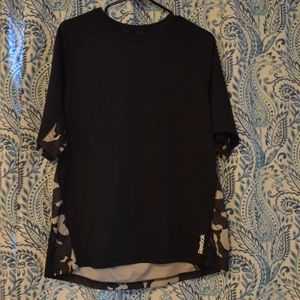 Reebok men's camo workout shirt